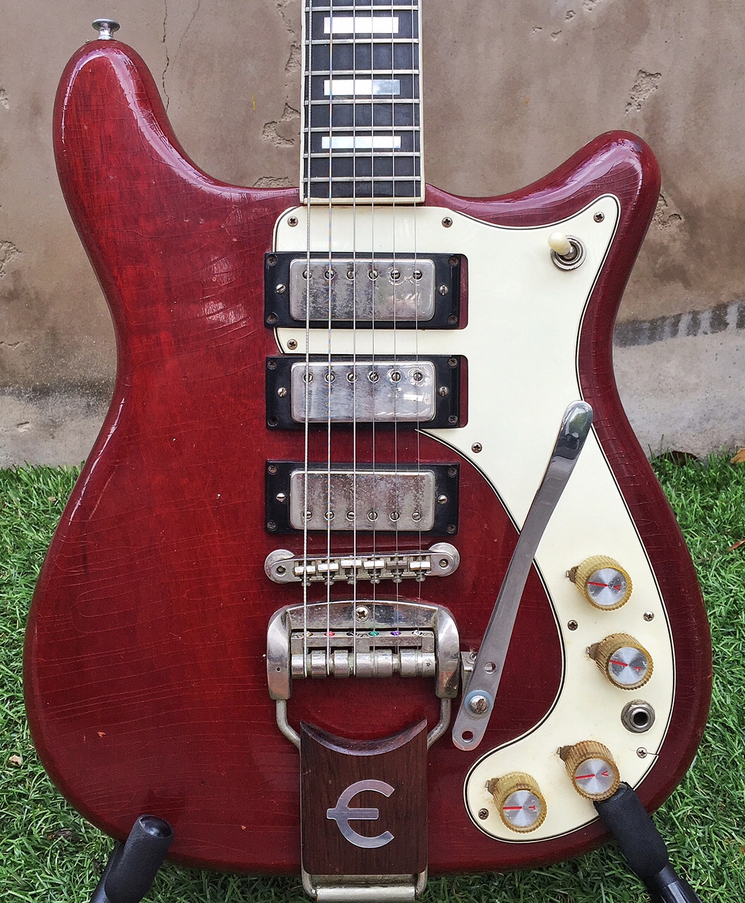 EpiphoneCrestwood Deluxe1965Cherry Red