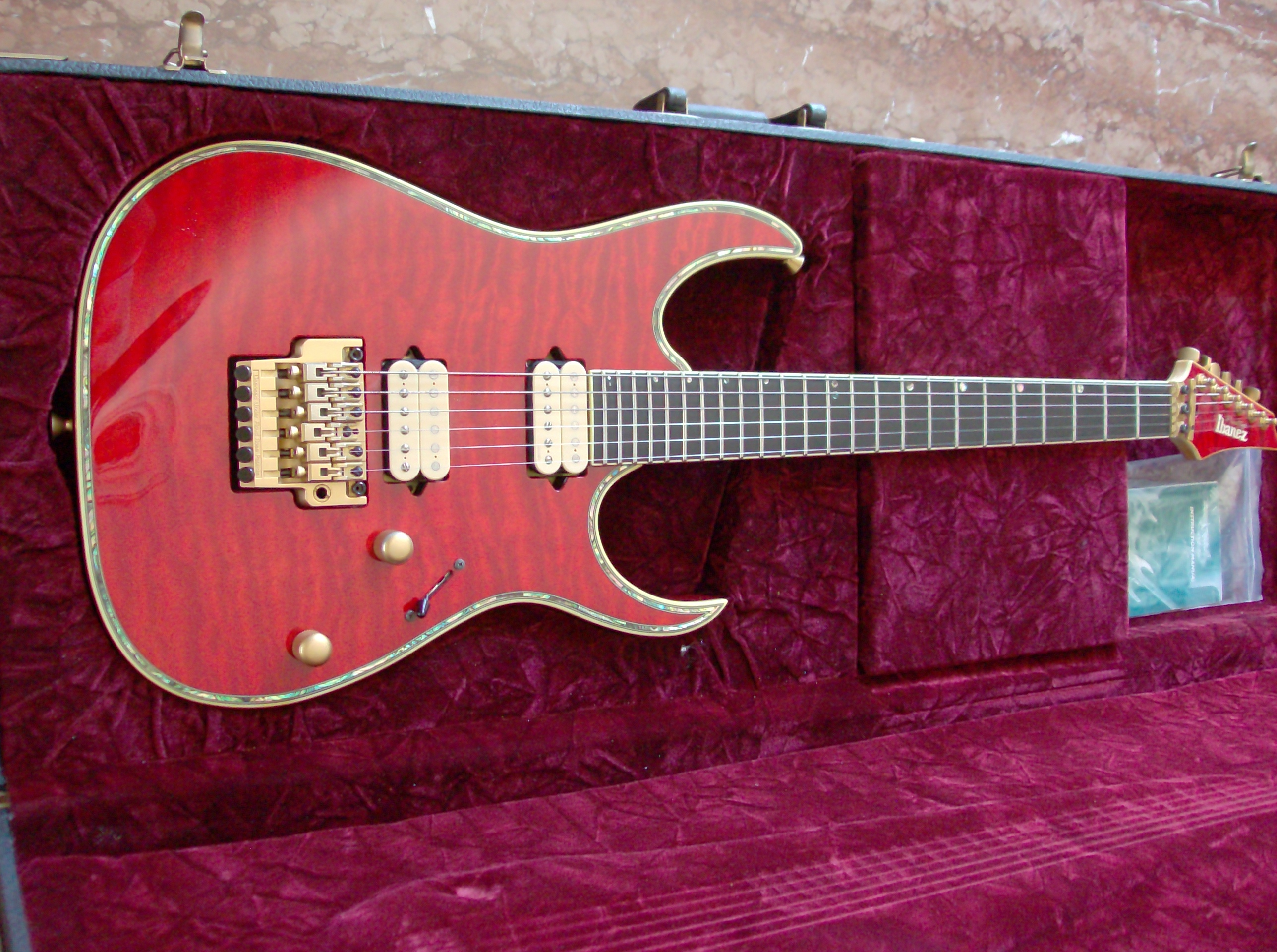 Ibanez Texas Special Prestige RGPR3 J Custom 1999 Red Guitar For Sale