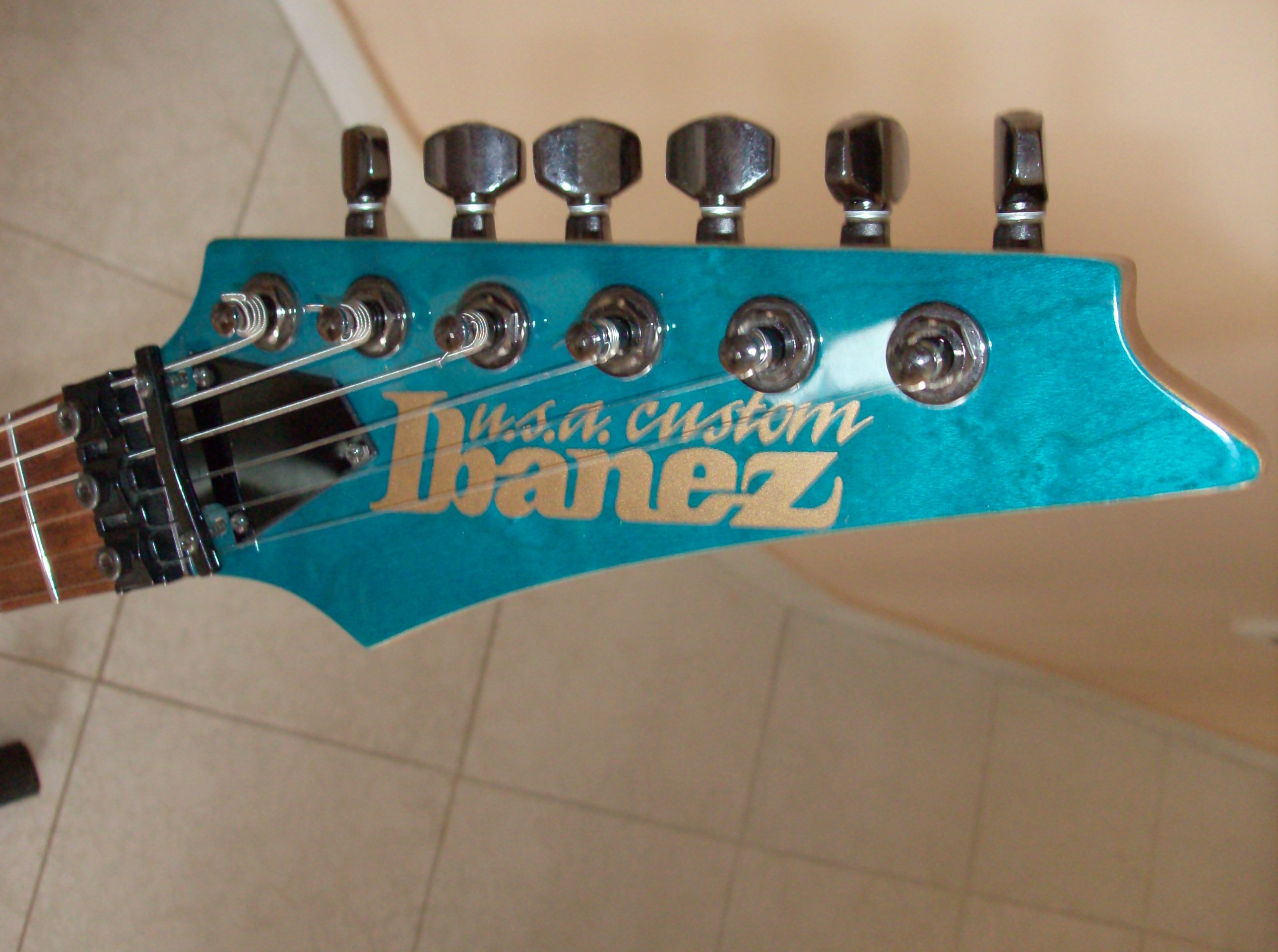 IBANEZ Made In The USA IBANEZ USA CUSTOM EXOTIC WOOD UCEWQM 1992 1992