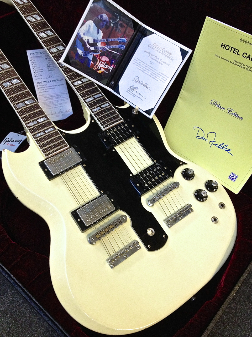 Gibson Don Felder "Hotel California" EDS 1275 Double Neck Aged 2014