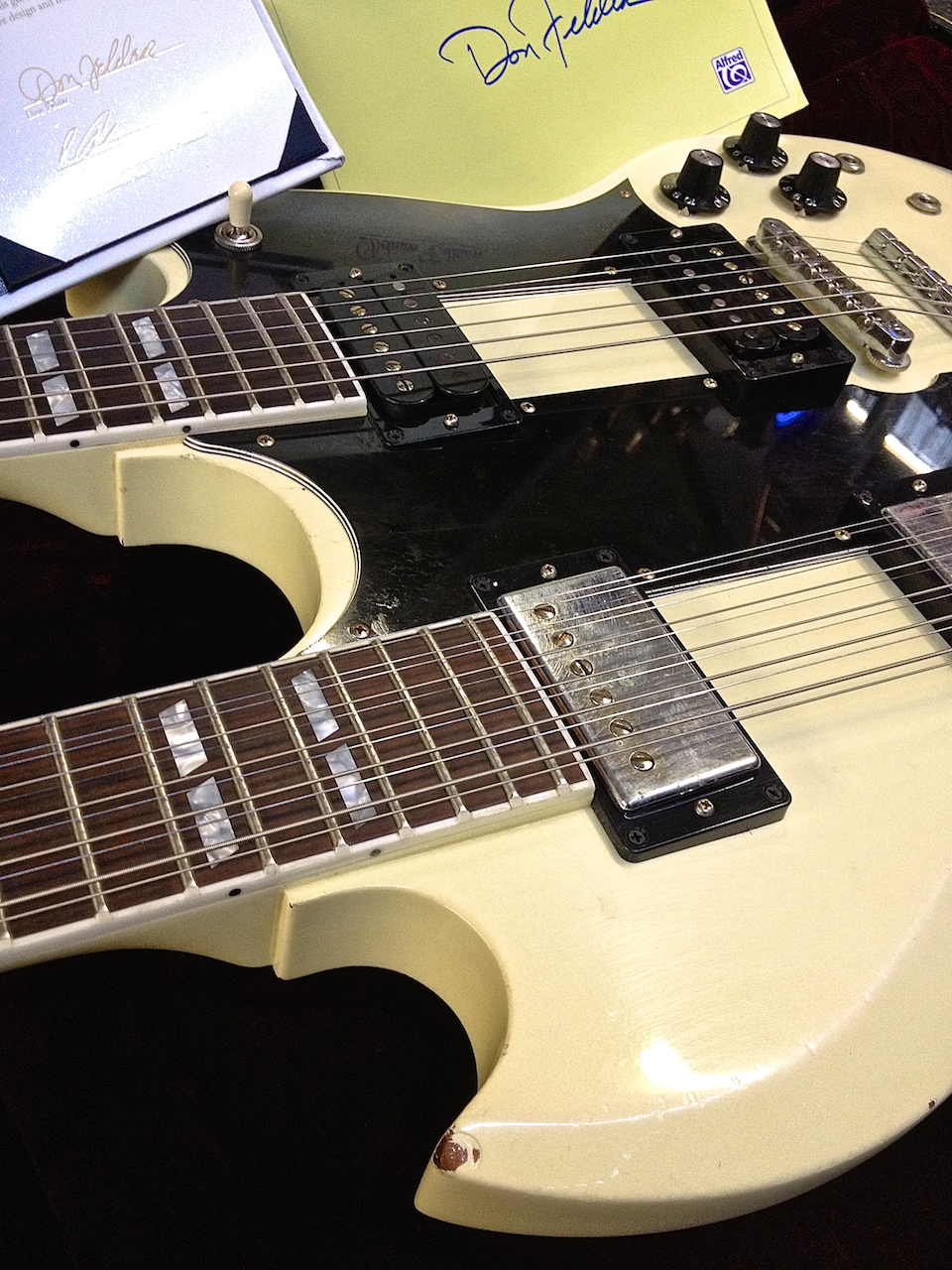 Gibson Don Felder "Hotel California" EDS 1275 Double Neck Aged 2014