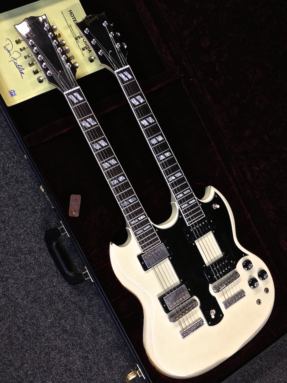 Gibson Don Felder "Hotel California" EDS 1275 Double Neck Aged 2014