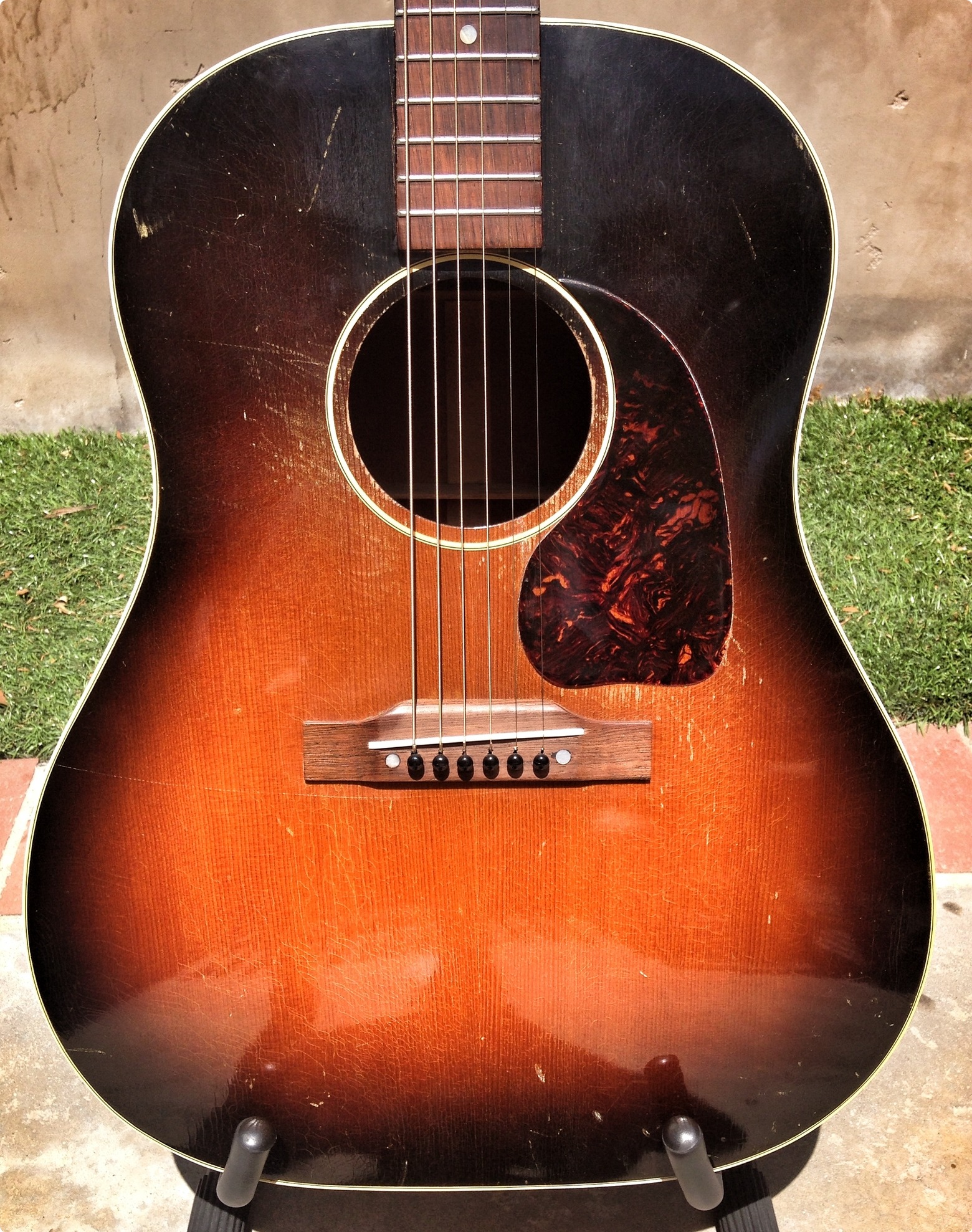 Gibson J45 1954 Sunburst Guitar For Sale