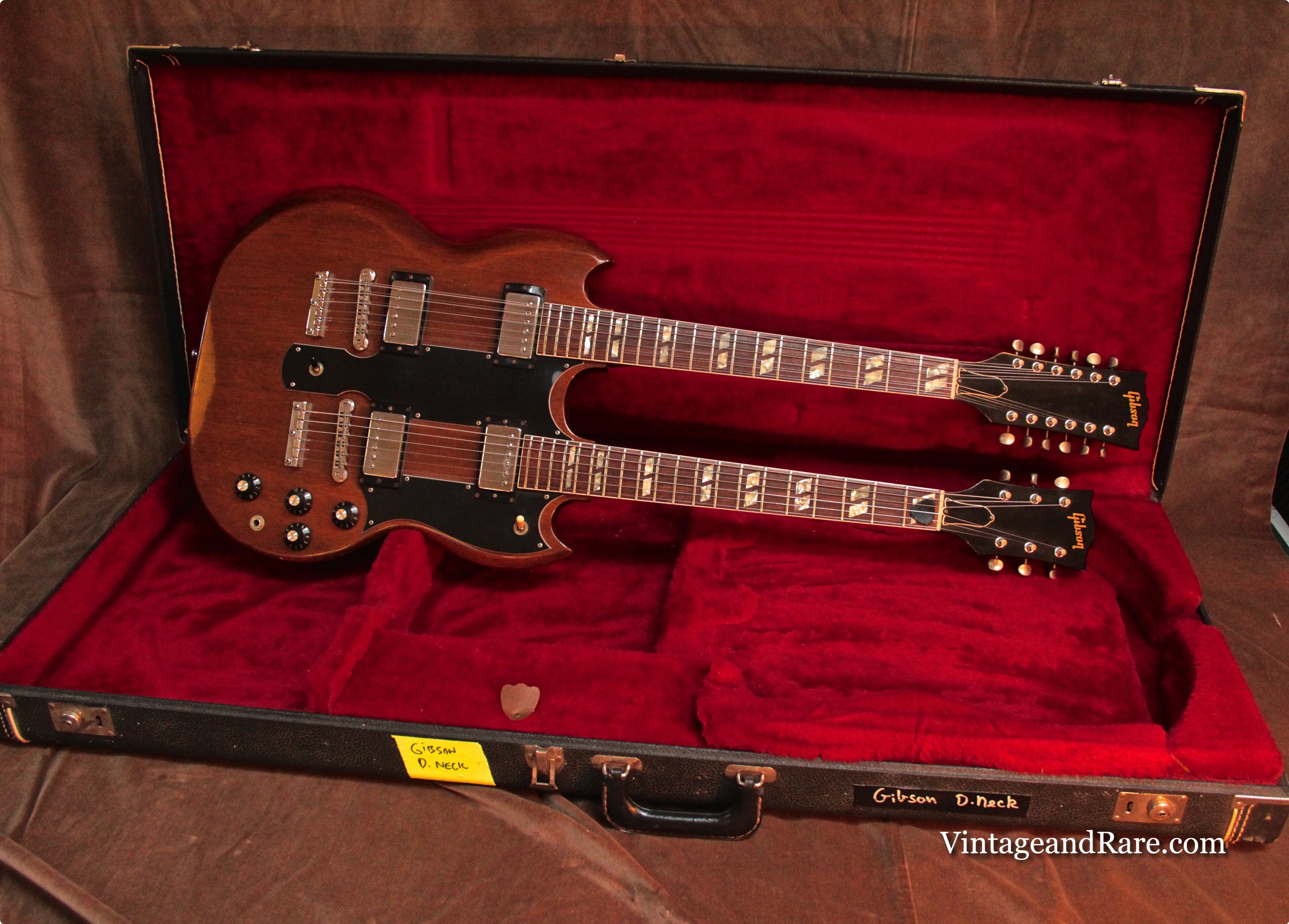 Gibson EDS 1275 1978 Walnut Guitar For Sale