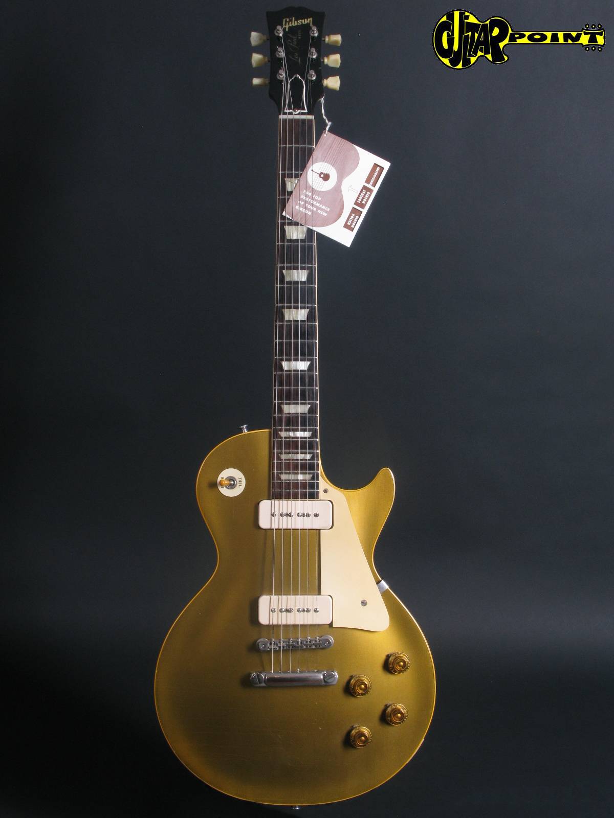 Gibson Les Paul Gold Top 1953 Guitar For Sale Tundra Music 