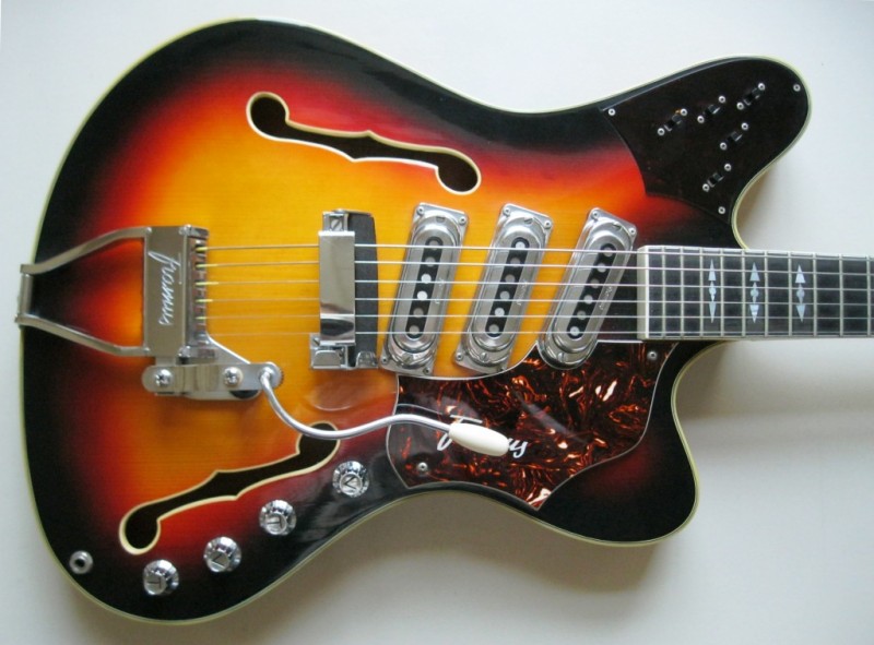 Framus TELEVISION 5/118 54T 1965 0 Guitar For Sale Classic ... hollow body bass guitar wiring diagram 