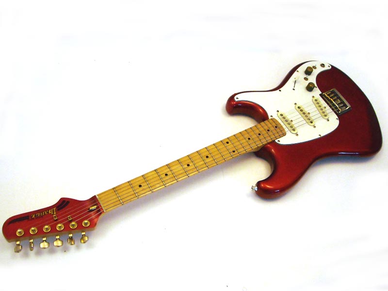 Ibanez Blazer 1981 Candy Apple Red Guitar For Sale WutzdogGuitars