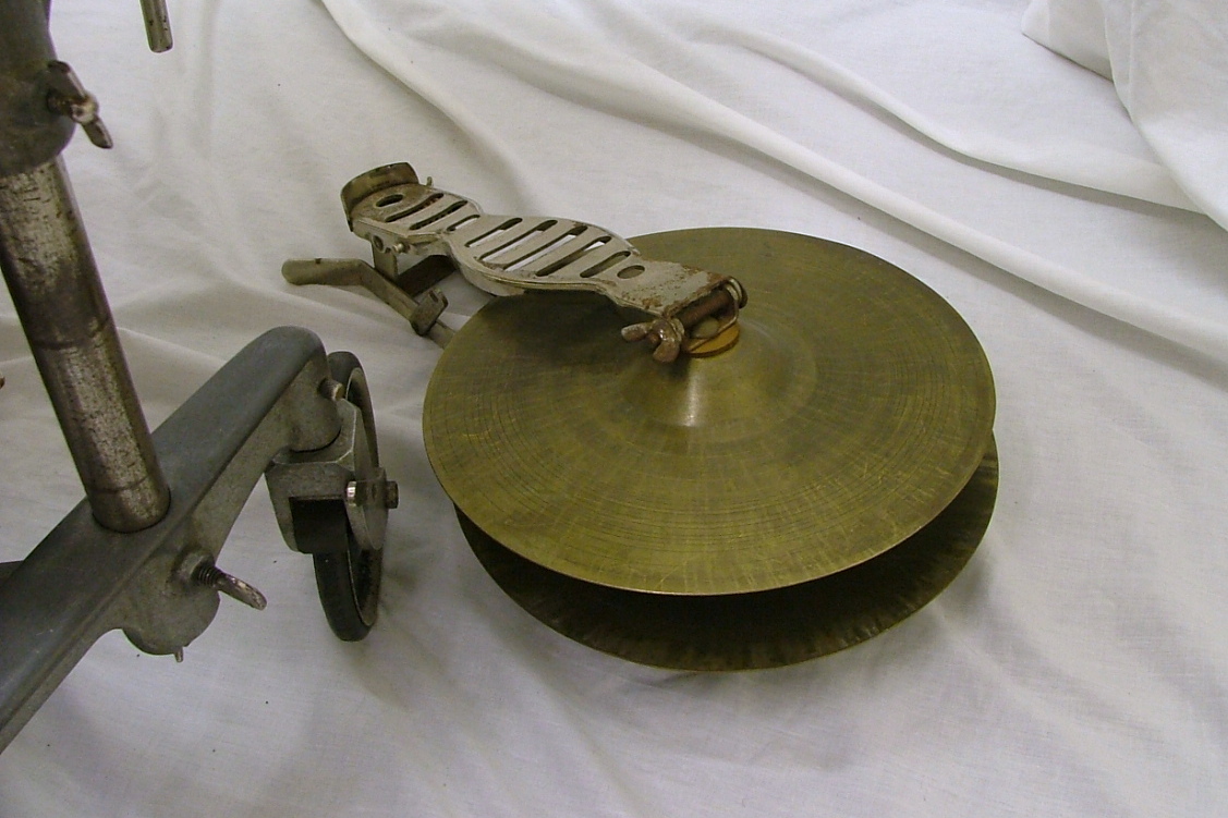 Premier Foot Cymbal 1930's Drum / Percussion For Sale Nick Hopkin Drums