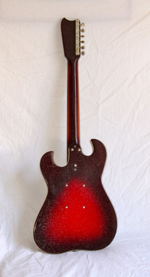 guitars For Sale  Sparkle Silvertone Danelectro 1965 1457  Bass france vintage Redburst Guitar