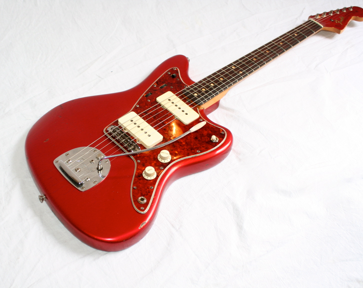 Fender Jazzmaster 1964 Candy Apple Red Guitar For Sale Bass N Guitar