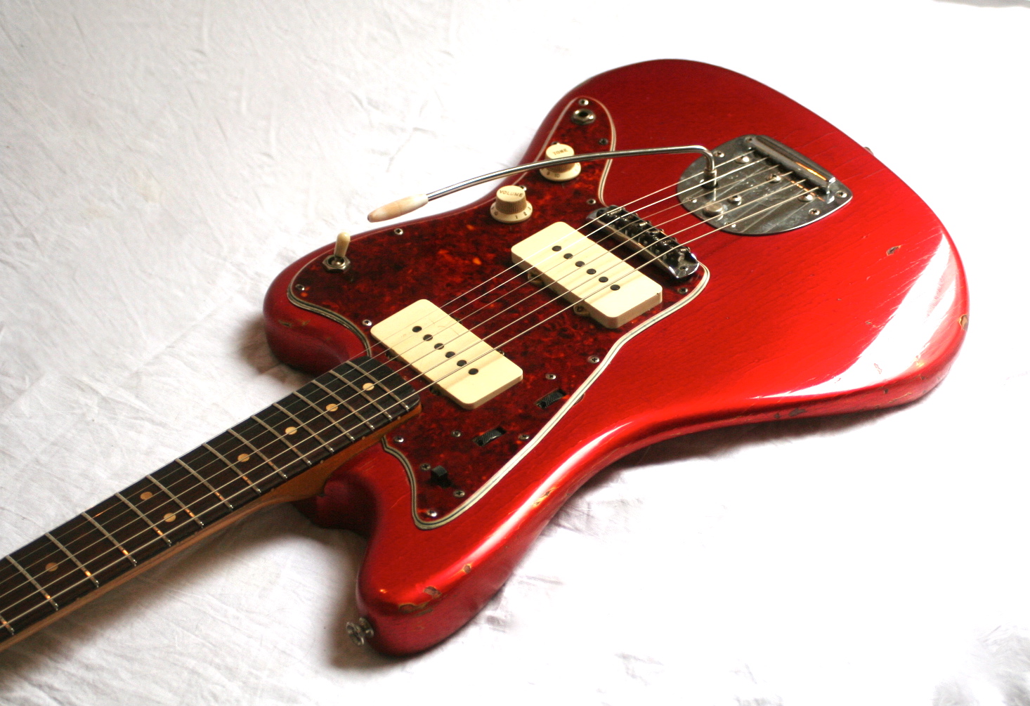 Fender Jazzmaster 1964 Candy Apple Red Guitar For Sale Bass N Guitar