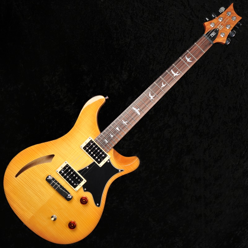 PRSSE Custom SemiHollow Electric Guitar Vintage Natural with Gigbag