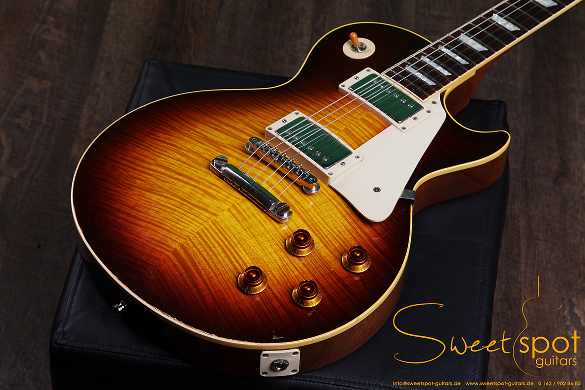 Gibson Les Paul Standard 1959 Historic Reissue R9 Custom Shop DaPra Burst 2001 DaPra ...1152 x 768