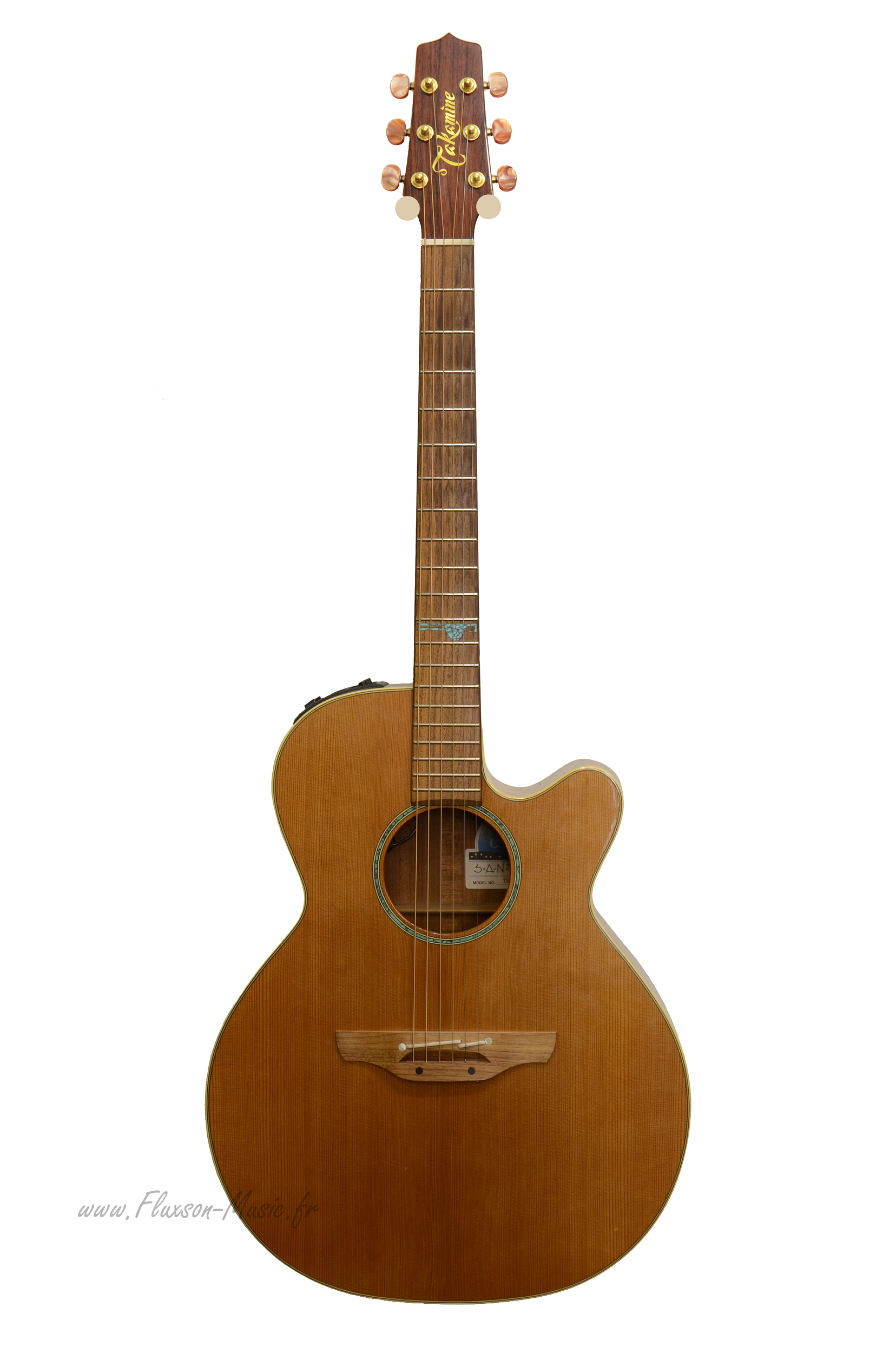Takamine SANTA FE TSF40 C TSF 40C 2004 Natural Guitar For Sale Fluxson