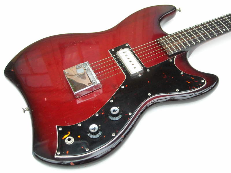 Guild Jetstar S 50 1963 Redburst Guitar For Sale WutzdogGuitars
