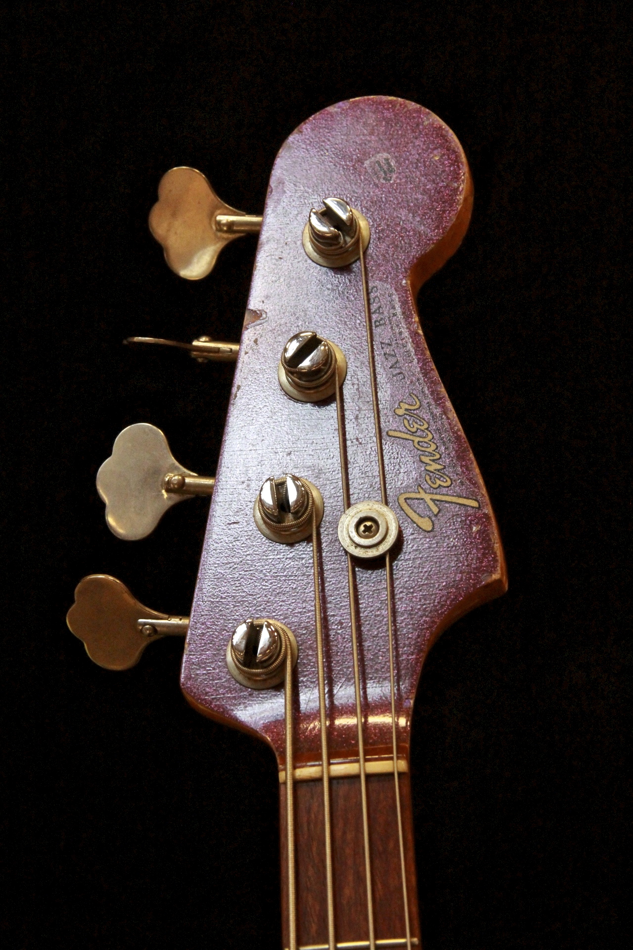 Fender Jazz Bass 1965 Purple Metallic Bass For Sale Anders Anderson Guitars