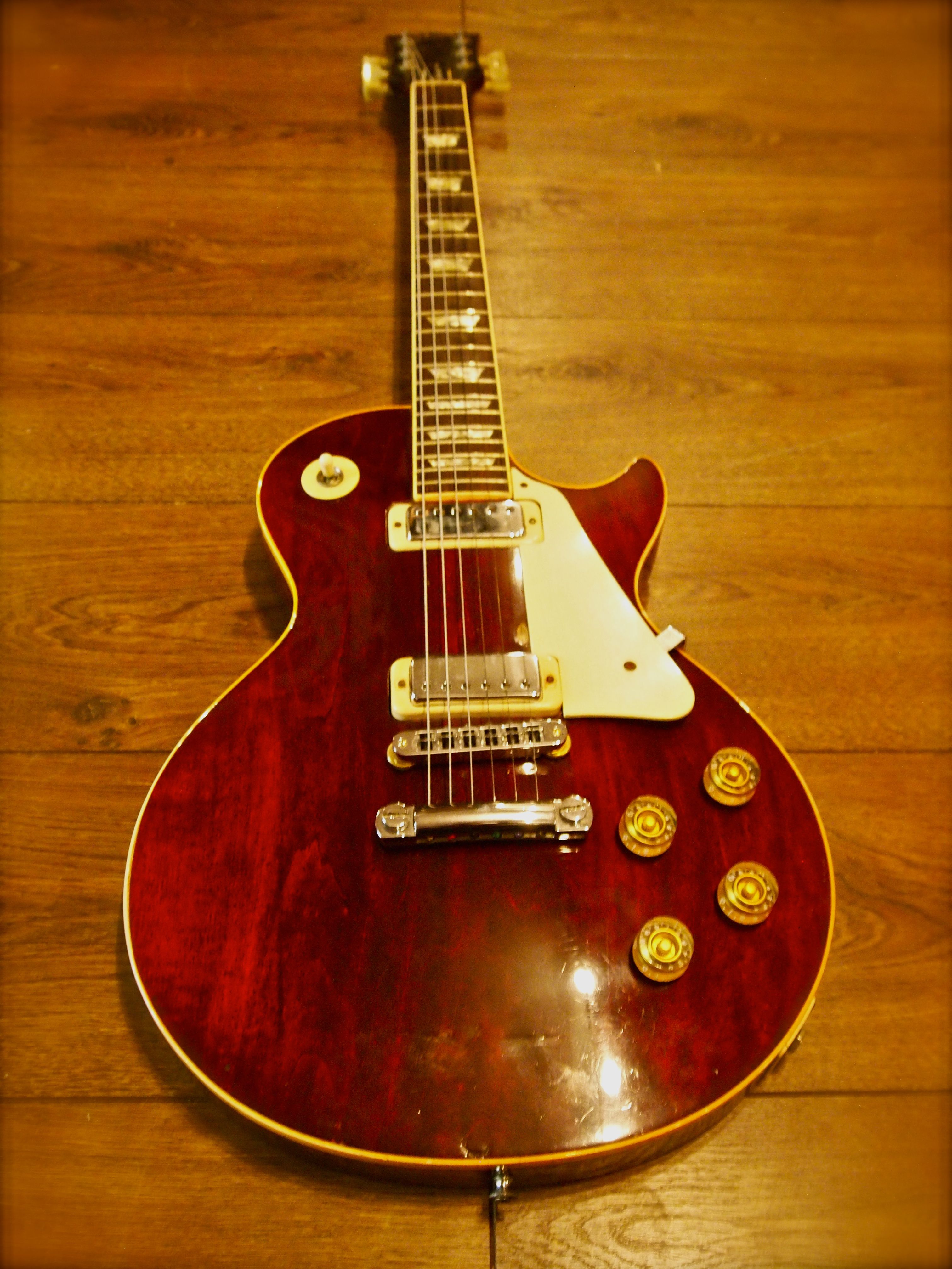 Gibson Les Paul Deluxe 1970's Wine Red Guitar For Sale Beat It Music