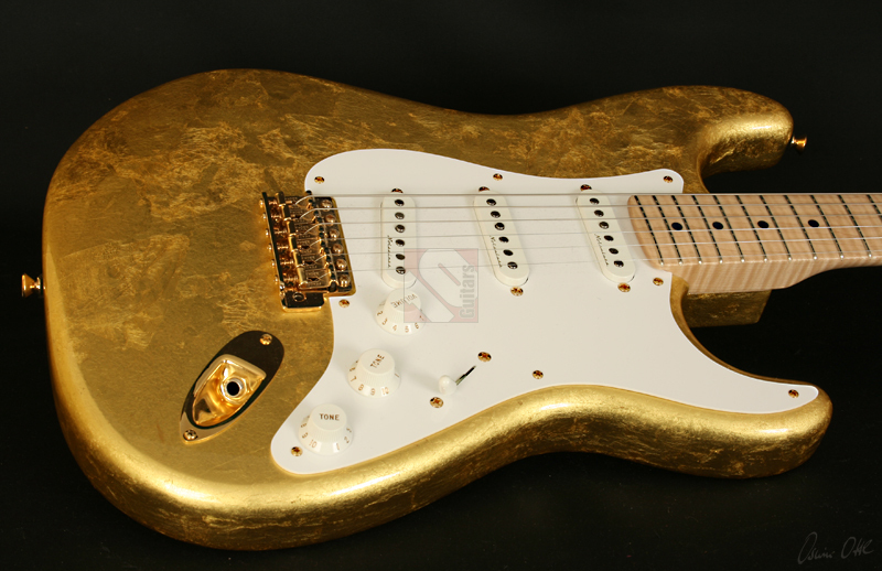 fenderEric Clapton Gold Leaf Stratocaster2011