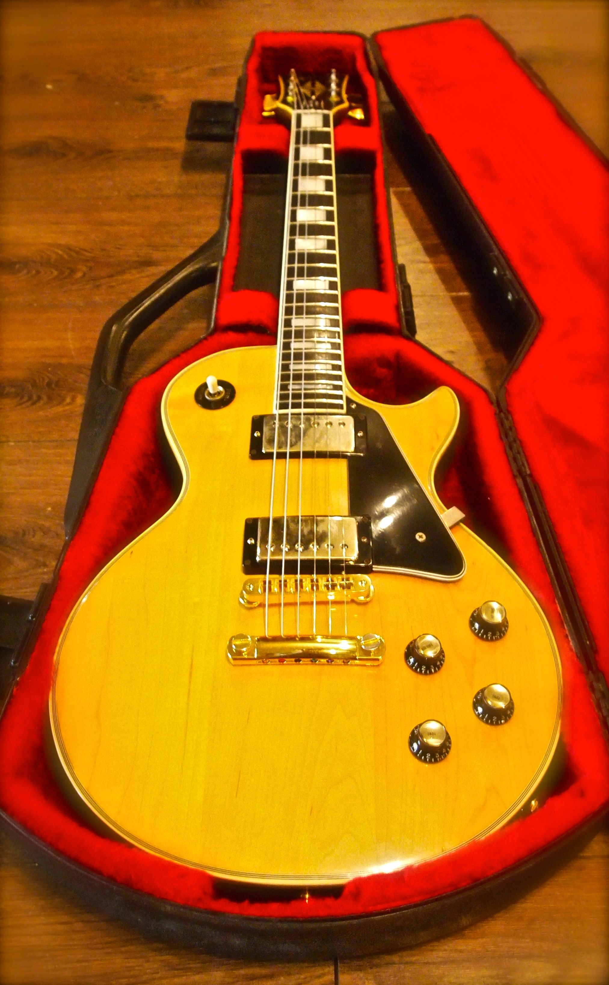 Gibson Les Paul Custom 1970's Natural Guitar For Sale Beat It Music