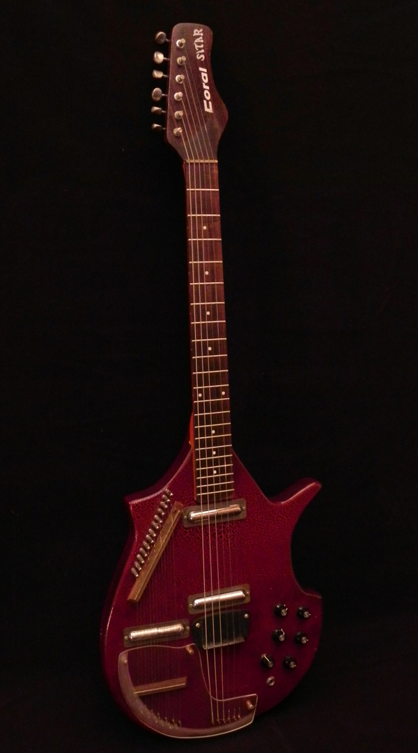 Coral (Danelectro) Sitar 1967 Guitar For Sale Vintage Guitars
