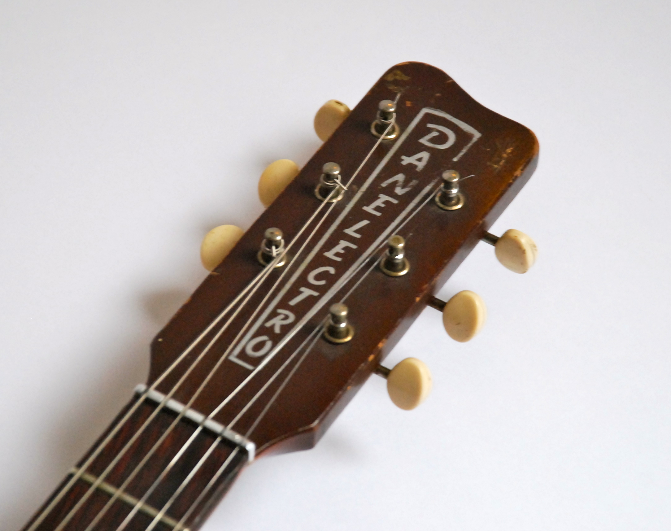 Danelectro Dano Pro 1 1963 Sparkle Brown Guitar For Sale Bass N Guitar
