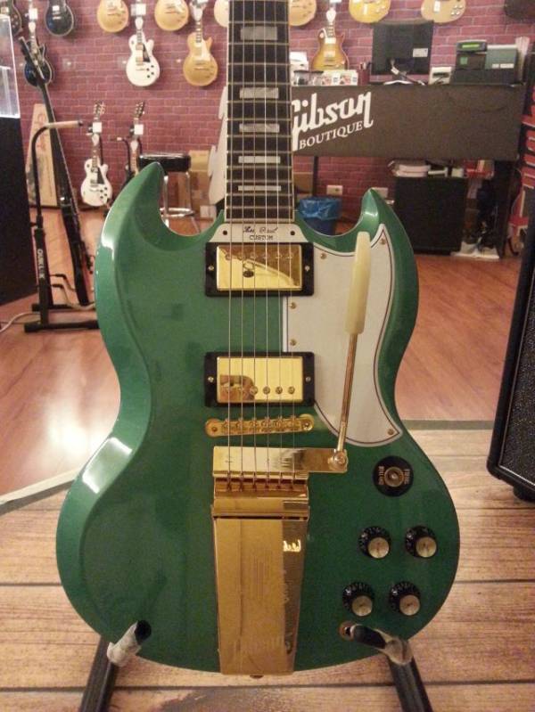 Gibson Custom SG CUSTOM 2010 INVERNESS GREEN Guitar For Sale Ciampi