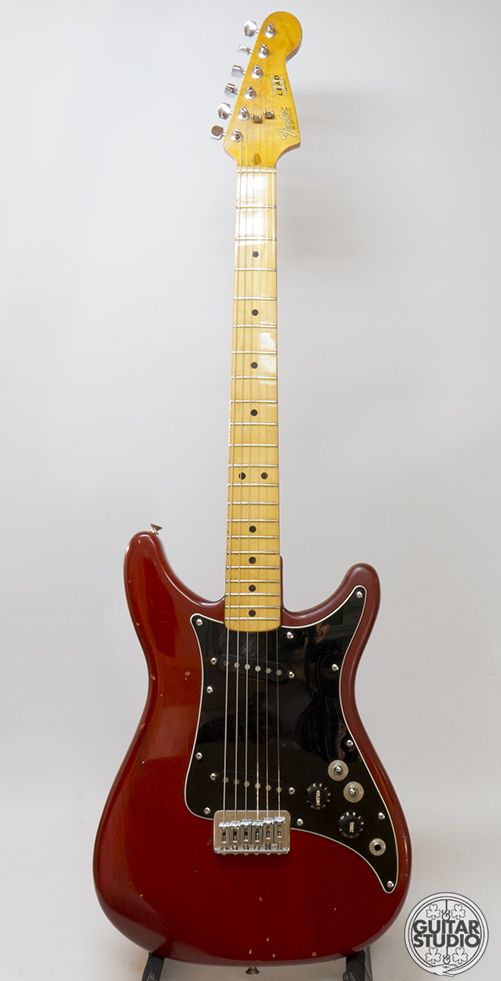 Fender Lead II 1980 Red Guitar For Sale Guitar Studio