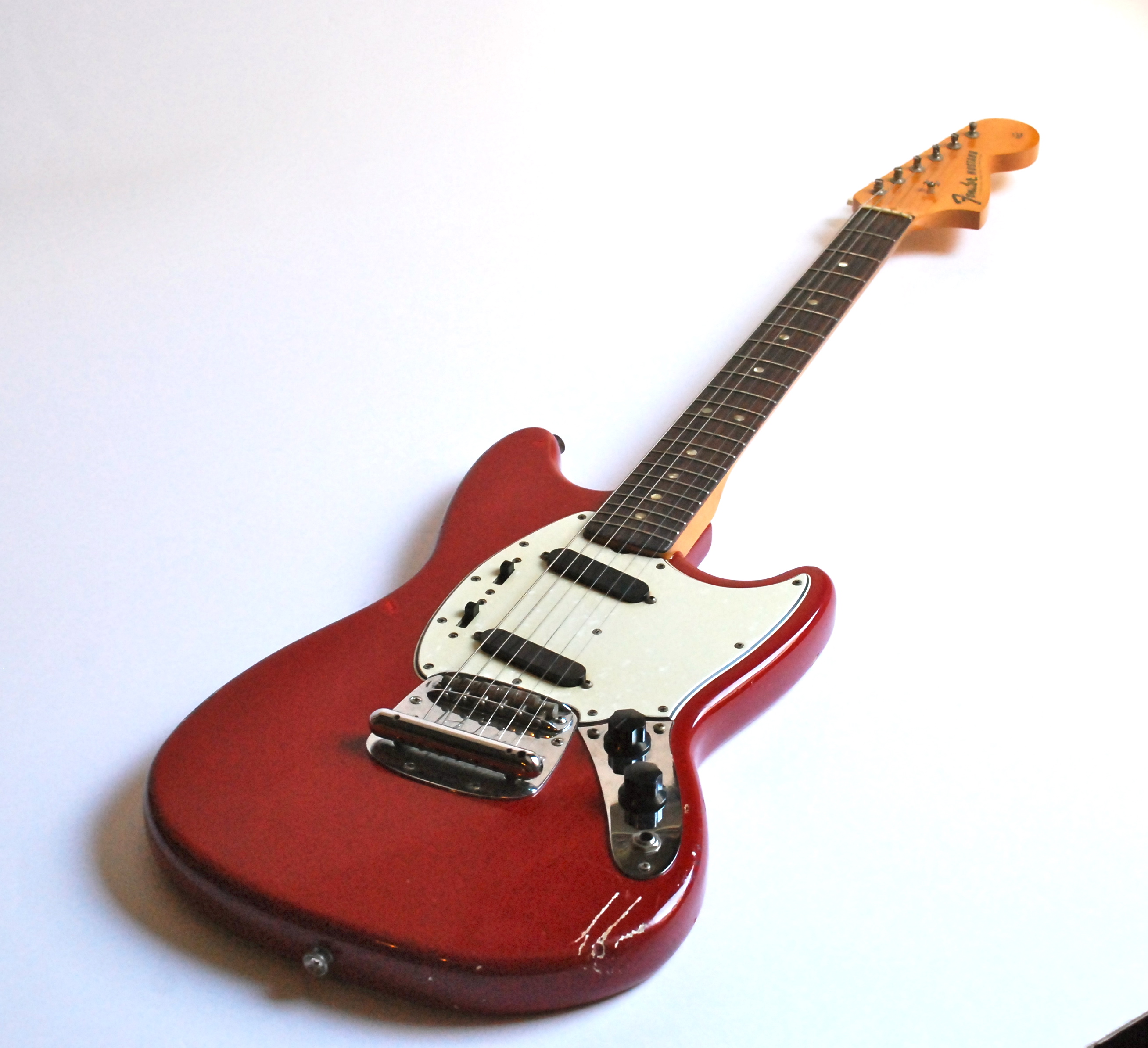 Fender Mustang 1966 Dakota Red Guitar For Sale Bass N Guitar