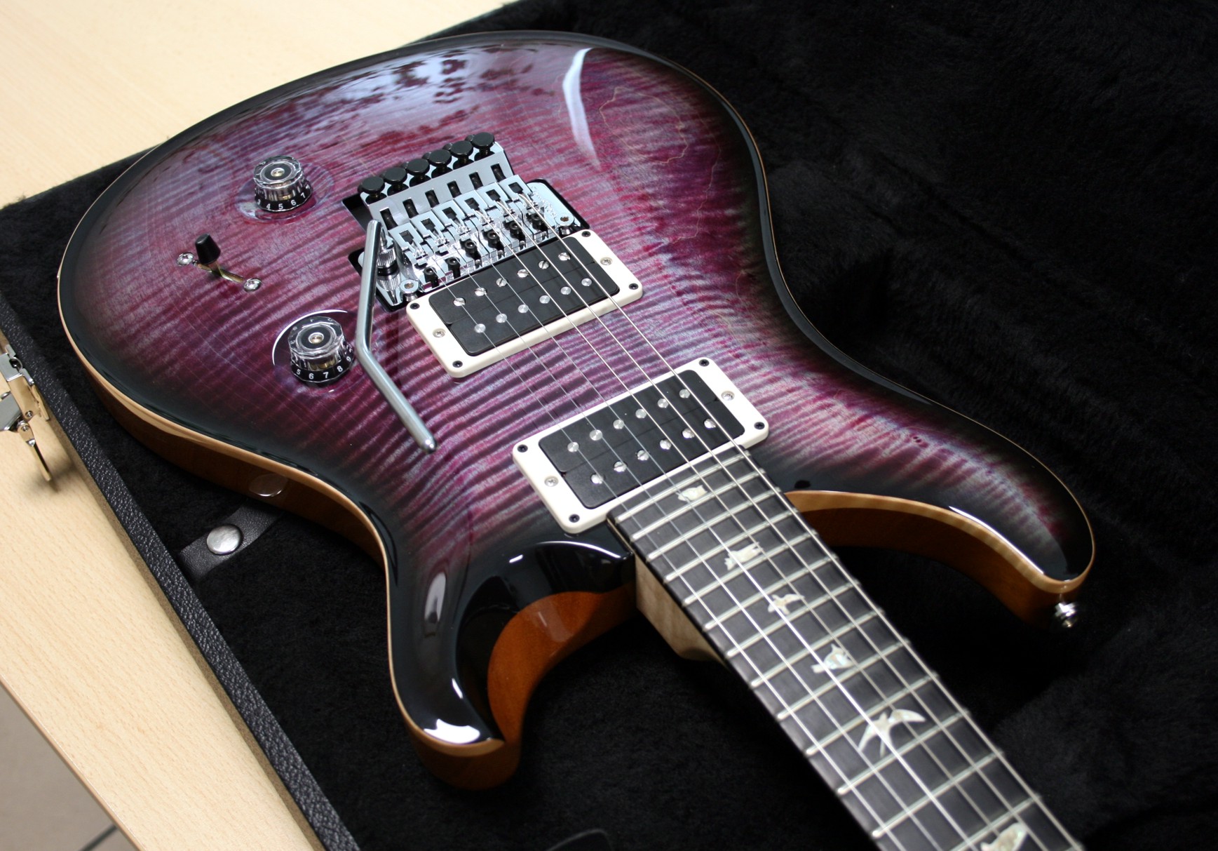 prs paul reed smith custom 24 floyd 2014 custom color floyd rose nut chart