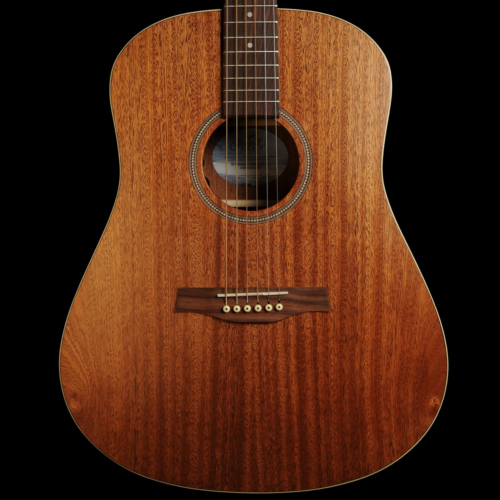 SeagullS6 Mahogany Deluxe SG Electro Acoustic Guitar Solid Top with