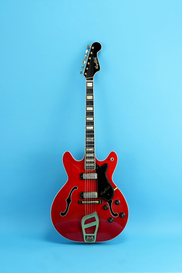 Hagstrom Viking II 1968 Red Guitar For Sale Jay Rosen Music