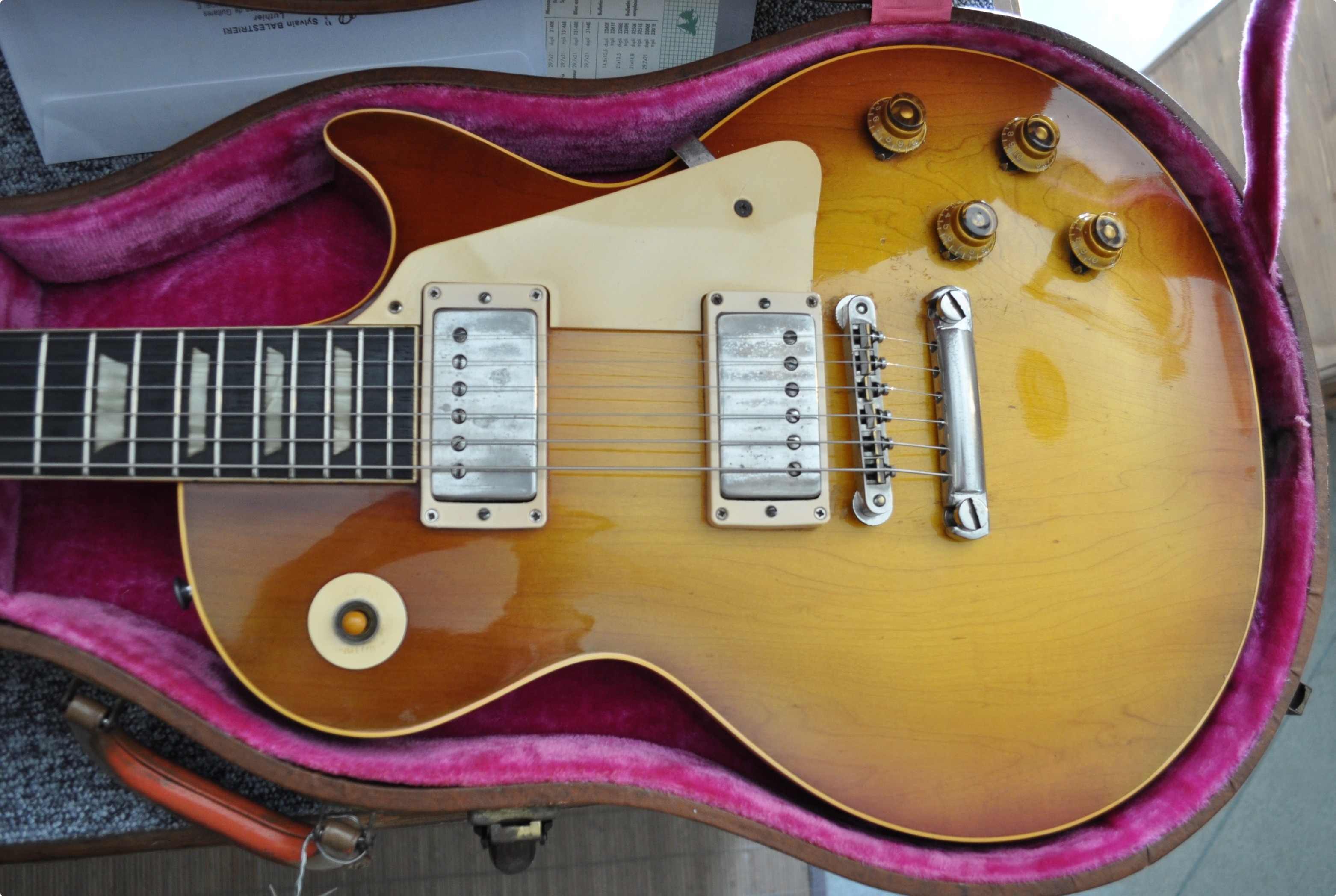 Gibson LES PAUL STANDARD 1959 SUNBURST Guitar For Sale Richard Henry Guitars Ltd