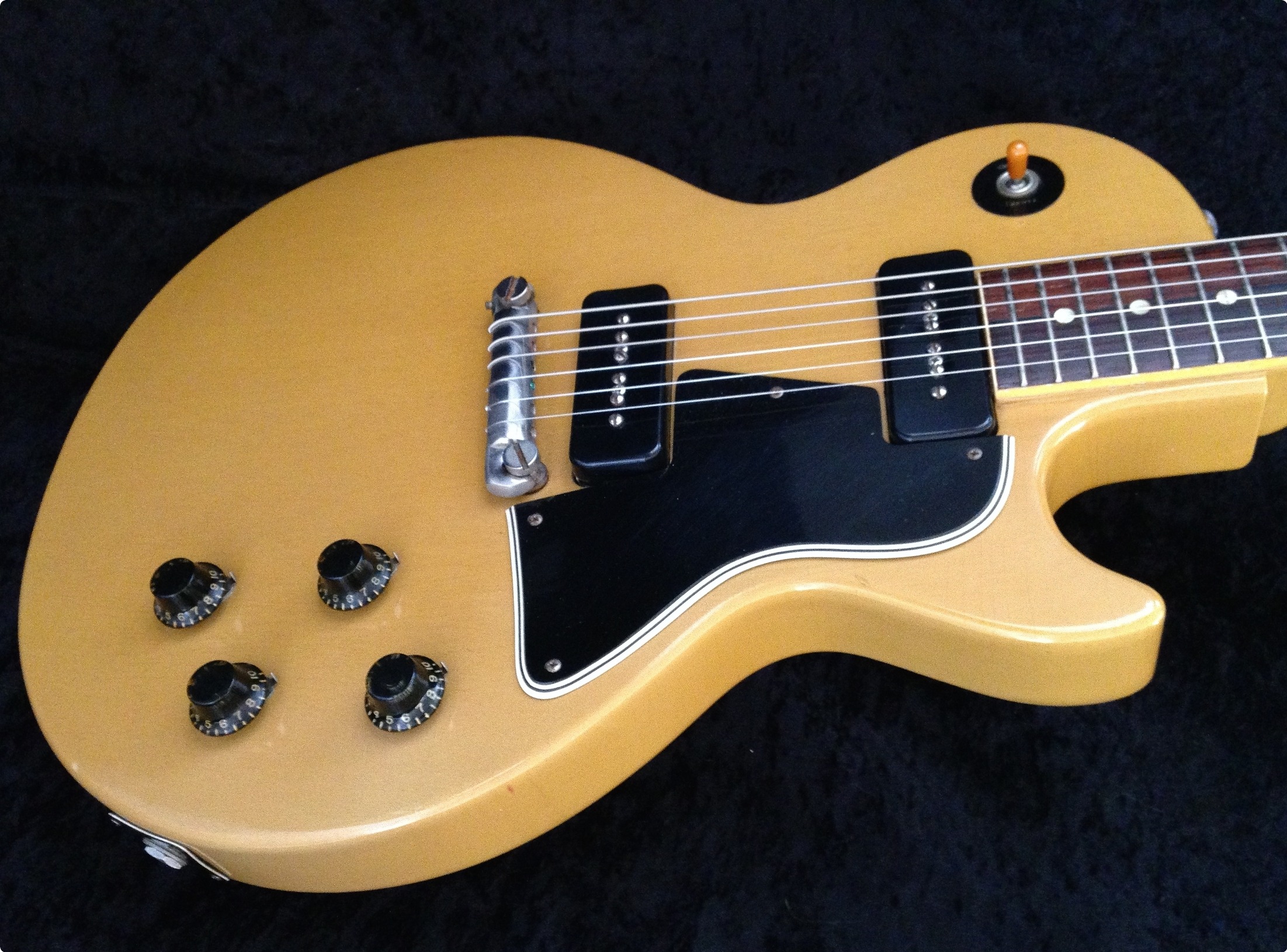Gibson LES PAUL SPECIAL 1956 TV YELLOW Guitar For Sale Richard Henry