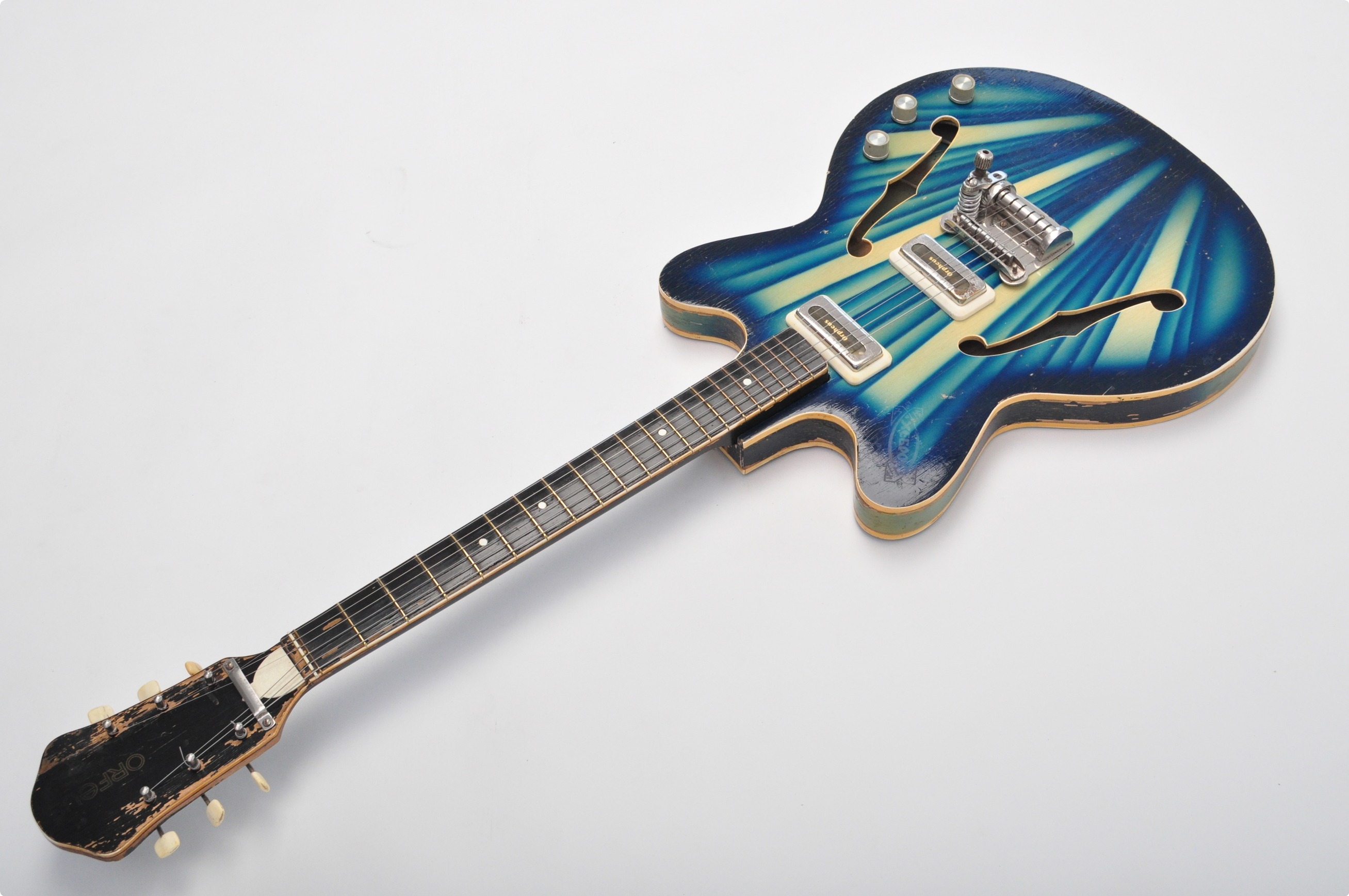 Orfeus (Orpheus) Archtop Hollow Body Semi Soviet Bulgarian USSR