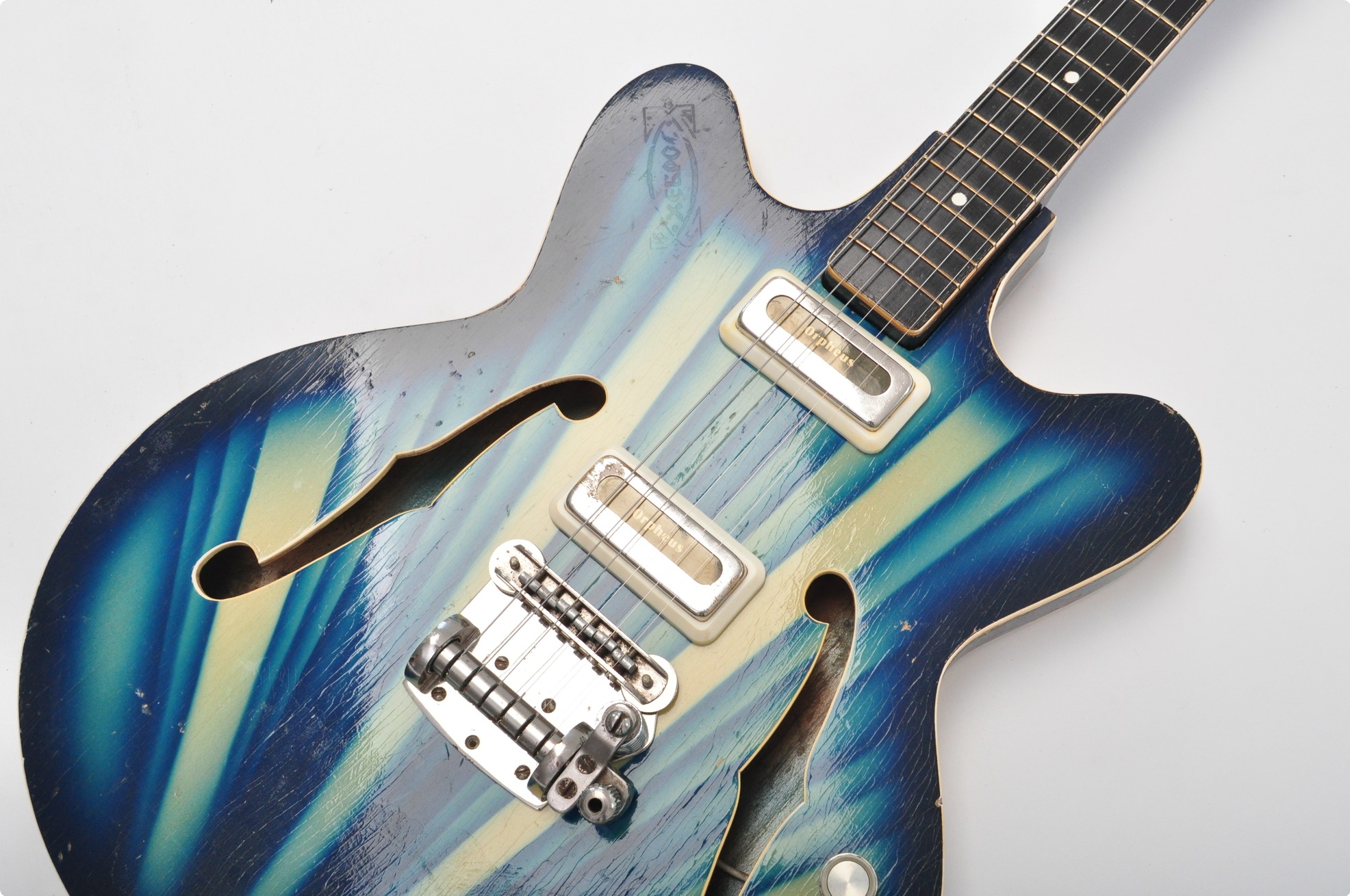 Orfeus (Orpheus) Archtop Hollow Body Semi Soviet Bulgarian USSR