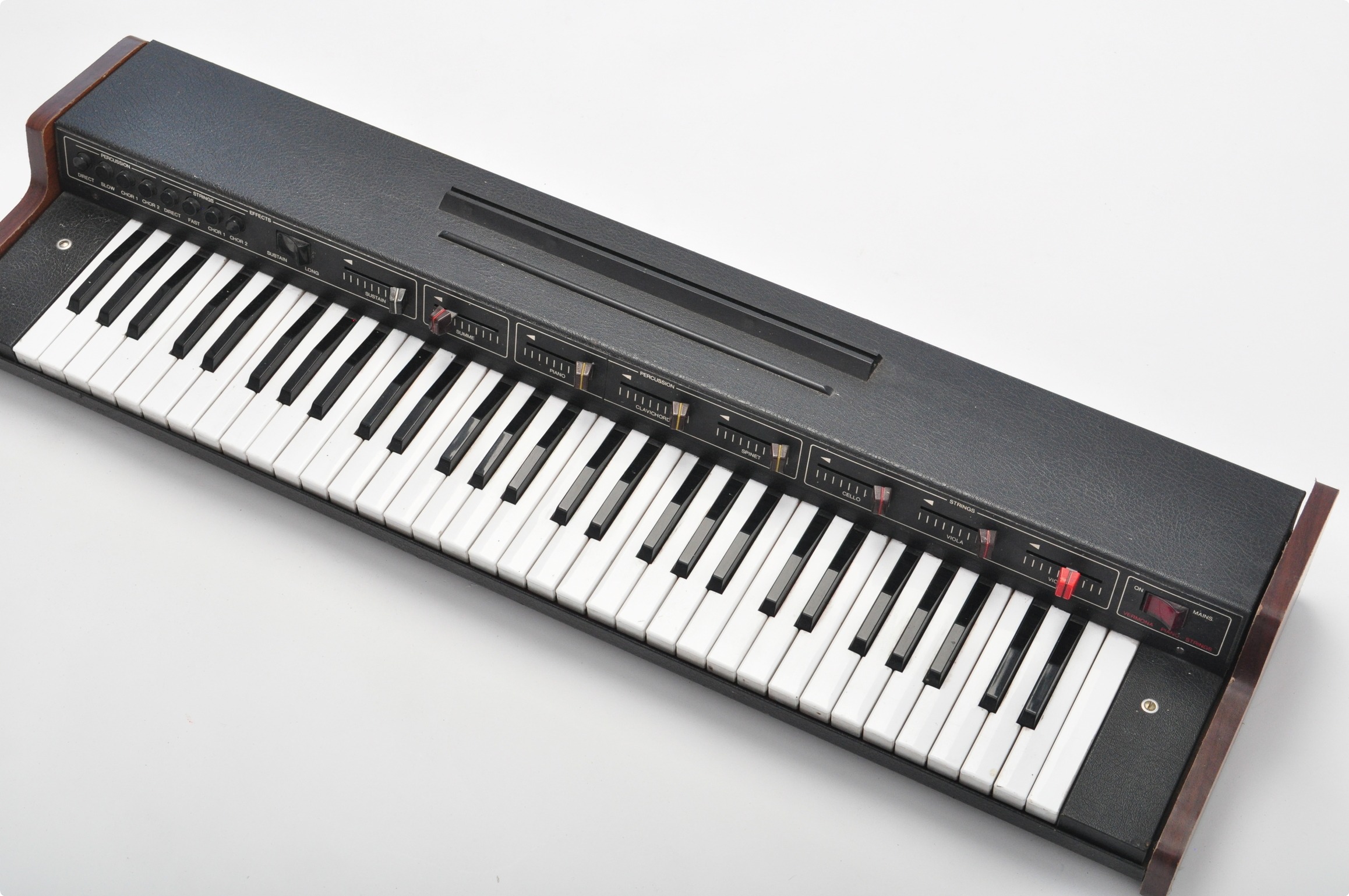 Vermona Piano Strings 70s ANALOG SYNTH KEYBOARD ORGAN RARE Vintage DDR