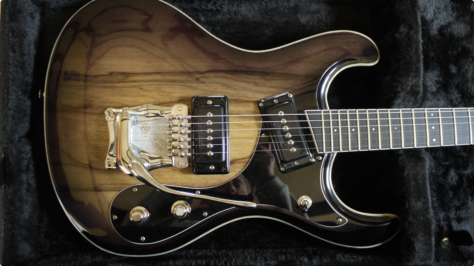 Roger Daguet Guitare Mosrite 2015 Natural Guitar For Sale M.I.J