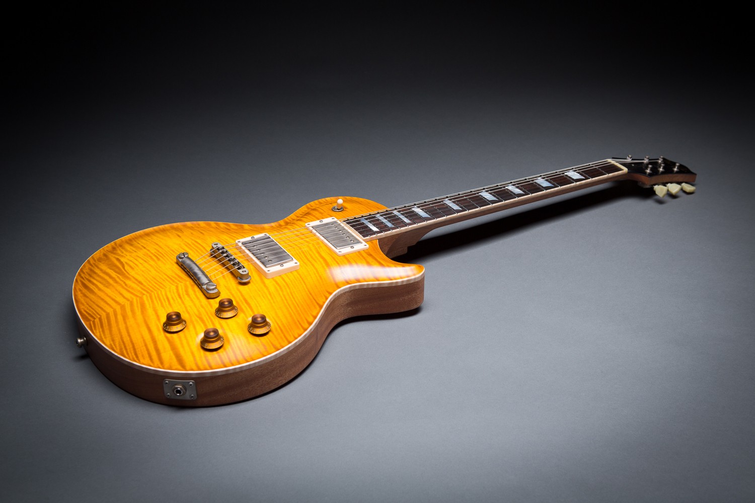 Sunburst Orca 2015 vintage Huber  Guitars michigan Superhollow Nik guitar shop