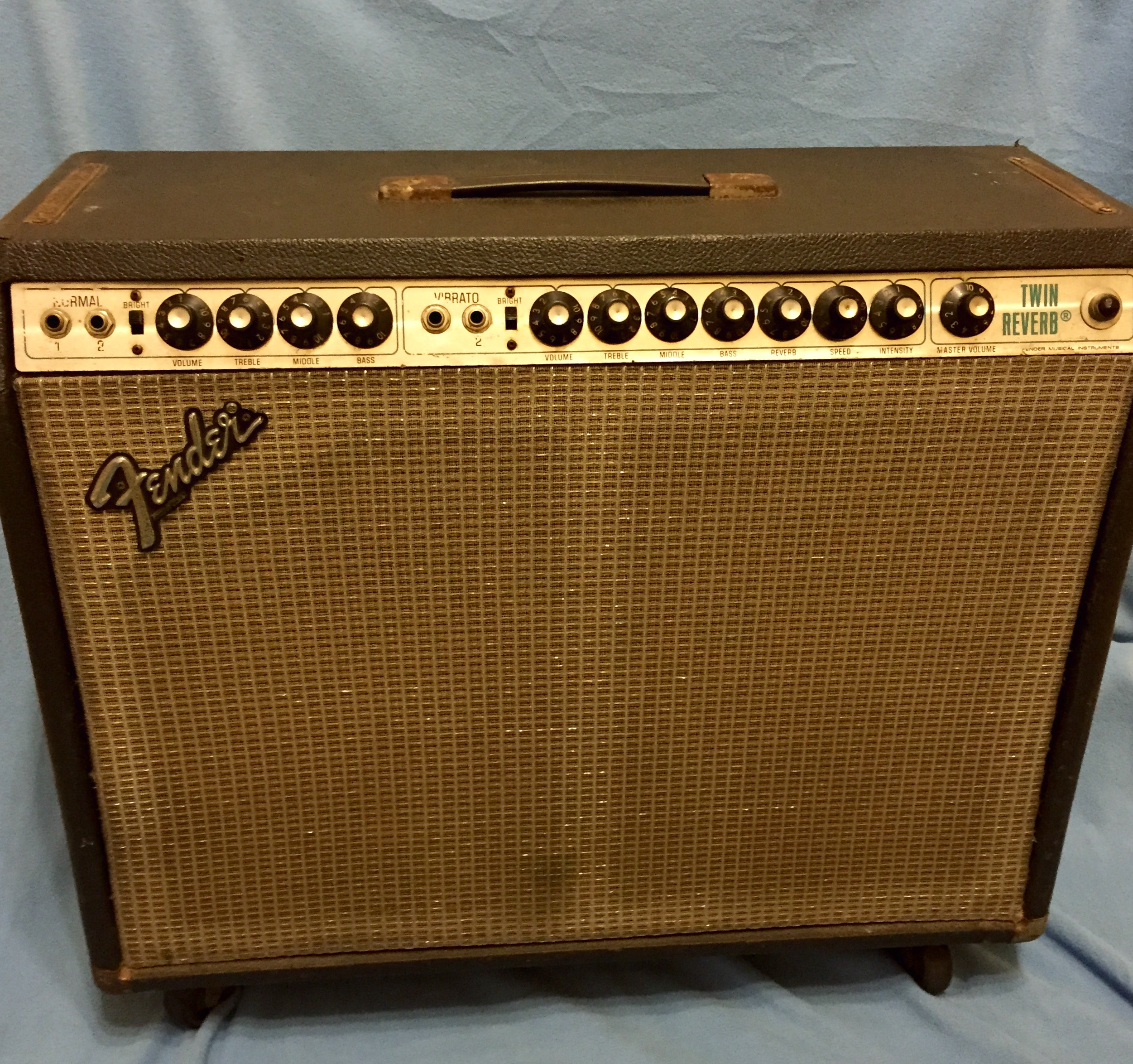 For guitars  Fender Music Silverface TC Amp kuala  Tolex Twin Sale  vintage 1978 lumpur Black Reverb