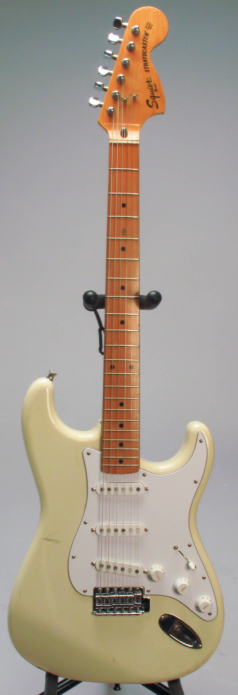 Fender Japanese Squier Stratocaster 1983 Olympic White Guitar For Sale