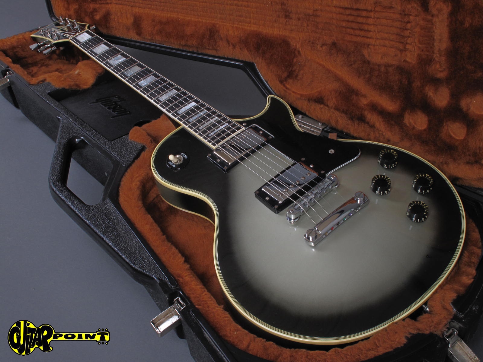 gibson les paul silverburst