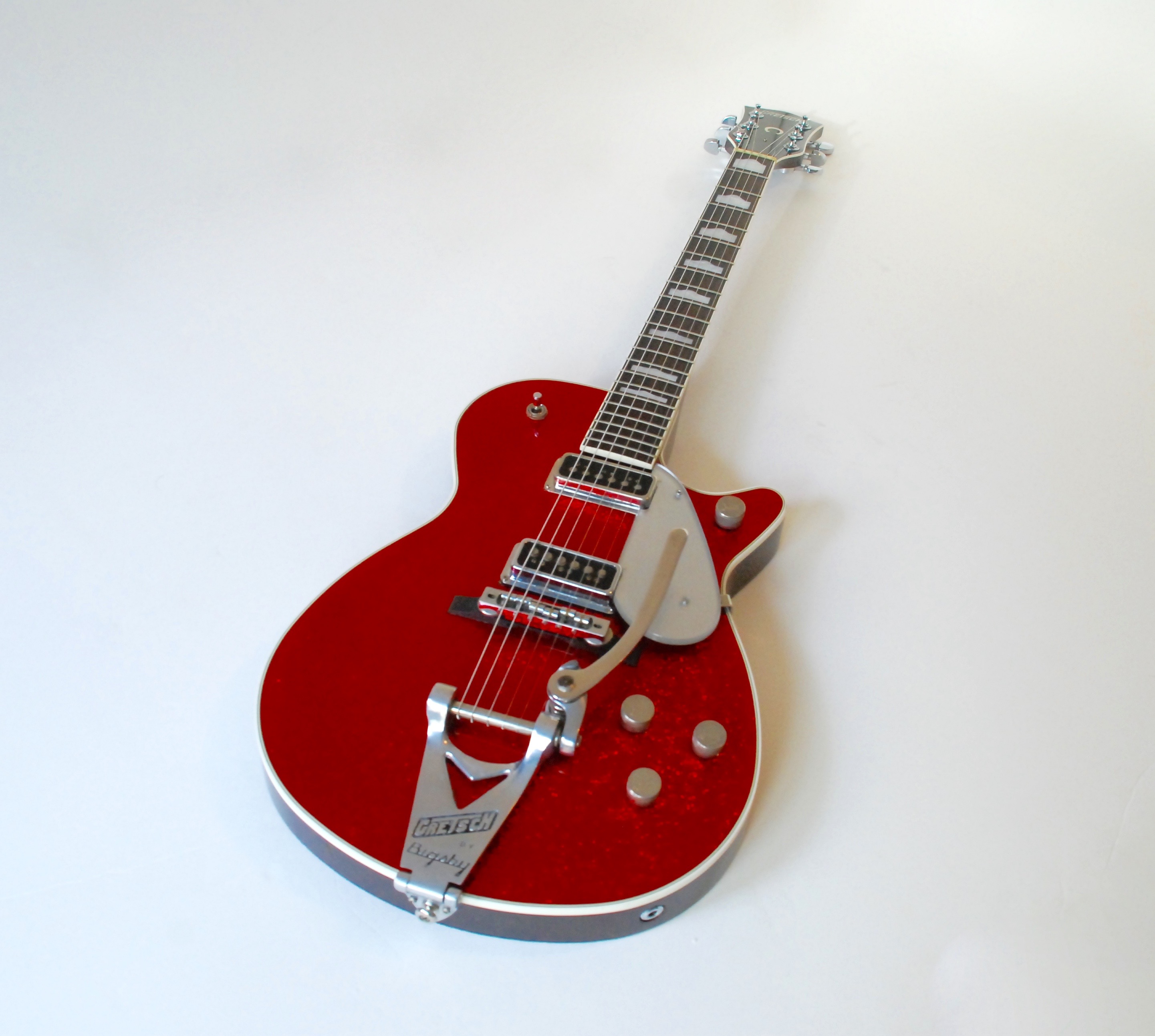 Gretsch G6129T Jet 1995 Sparkle Red Guitar For Sale Bass N Guitar