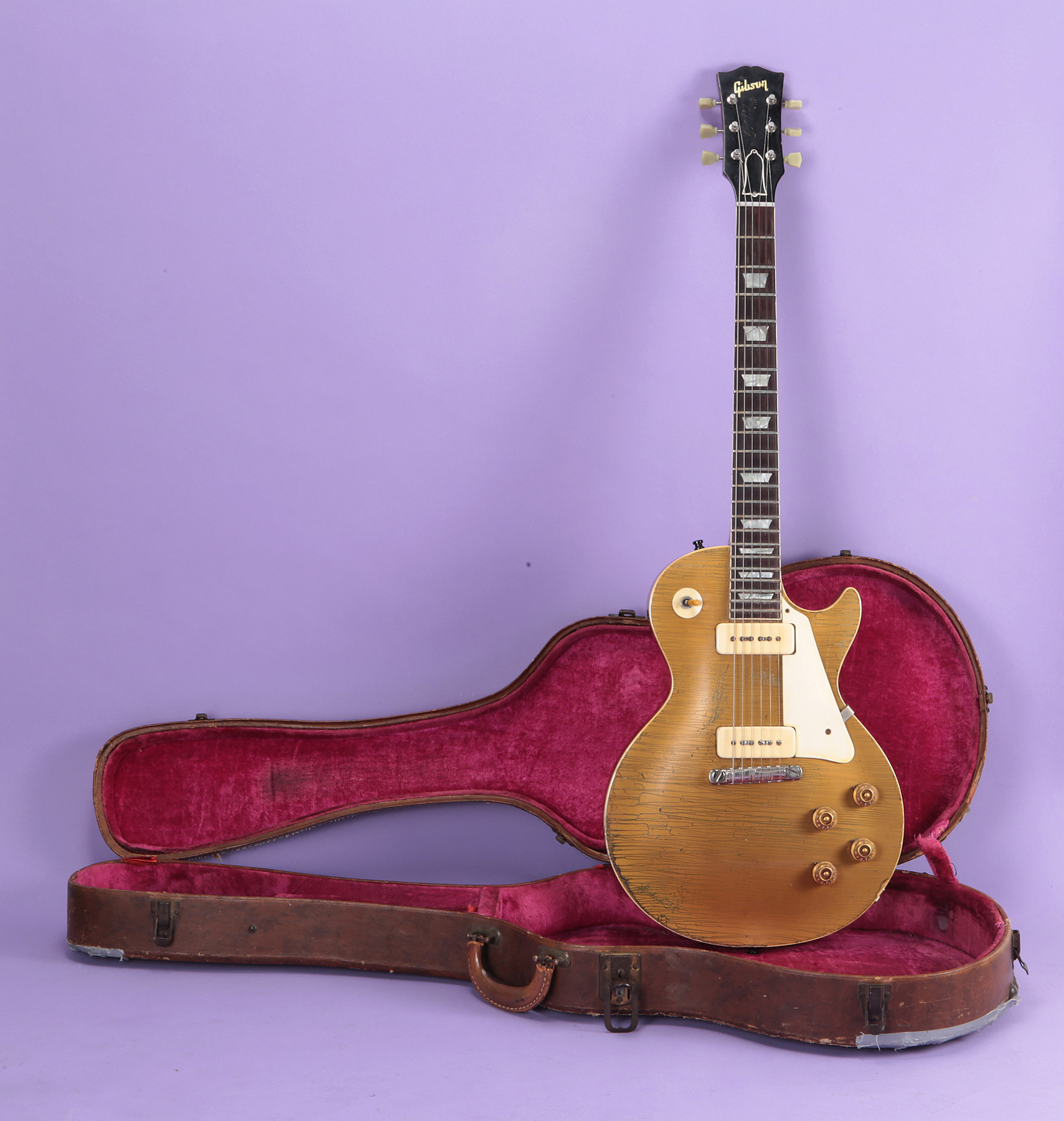 Gibson Les Paul Standard 1953 Gold Guitar For Sale Jay Rosen Music