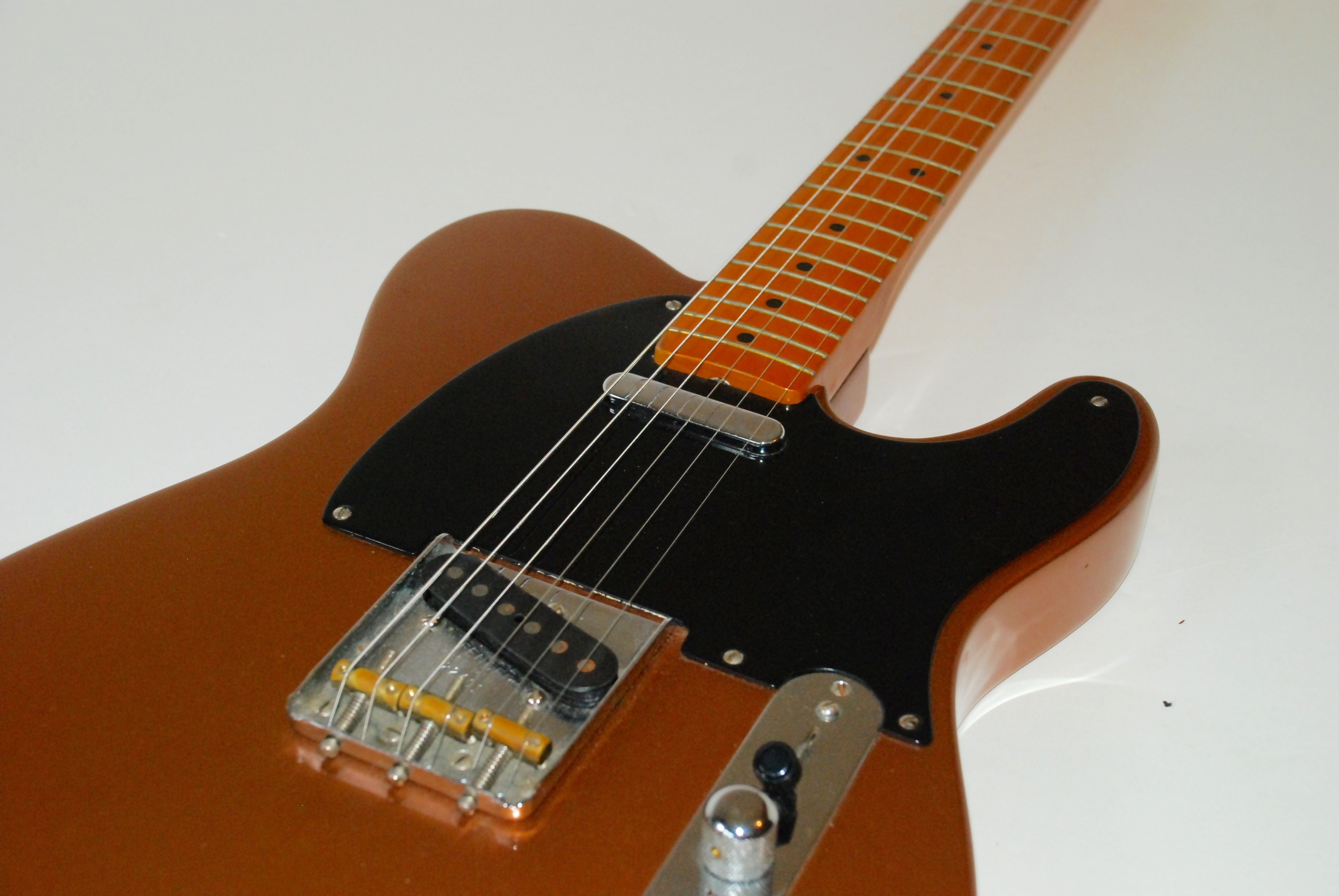 Fender Telecaster American Vintage Reissue 52 1997 Copper Guitar For Sale Bass N Guitar
