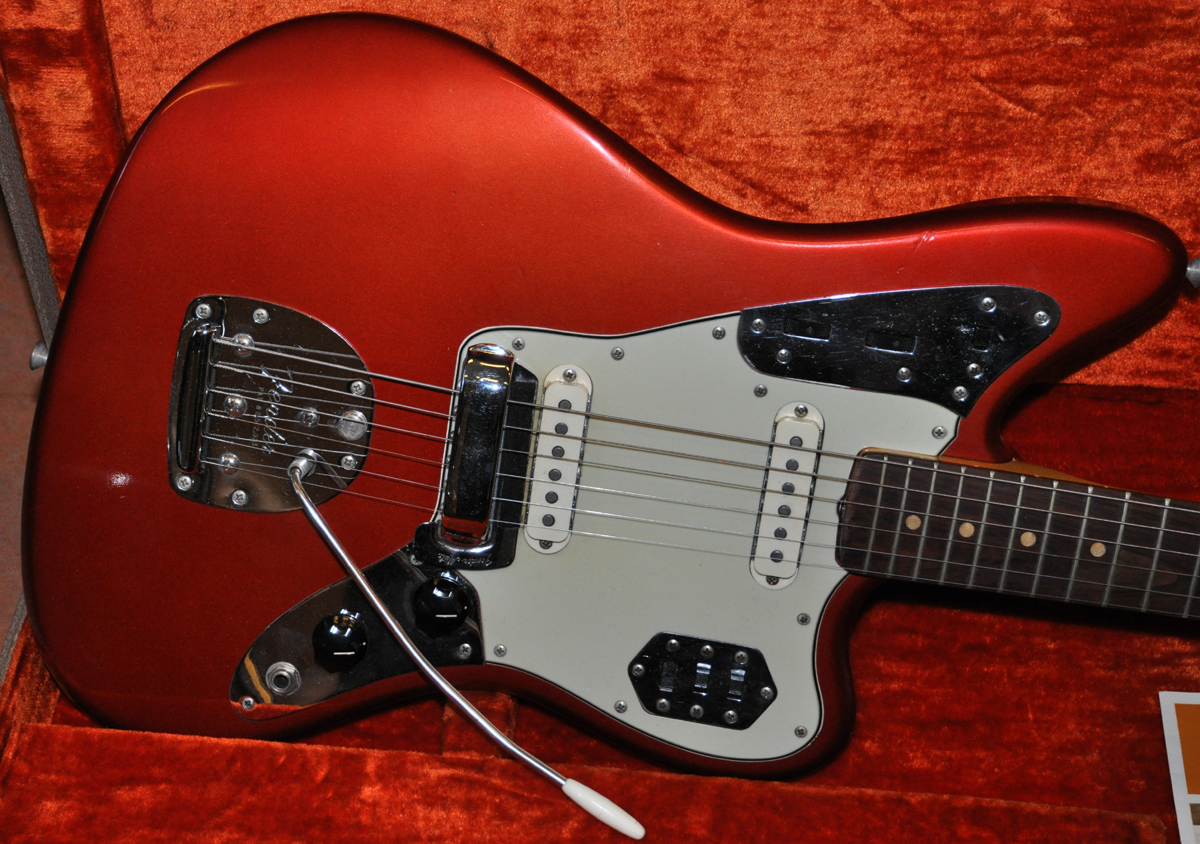 Fender Jaguar 1963 Original Candy Apple Red Guitar For Sale TIP TOP Musik