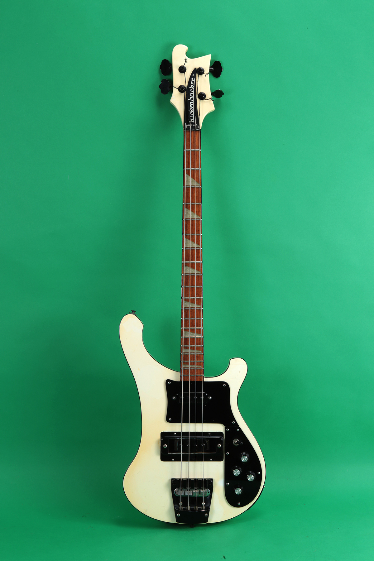 Rickenbacker 4001 Bass 1984 White Bass For Sale Jay Rosen Music