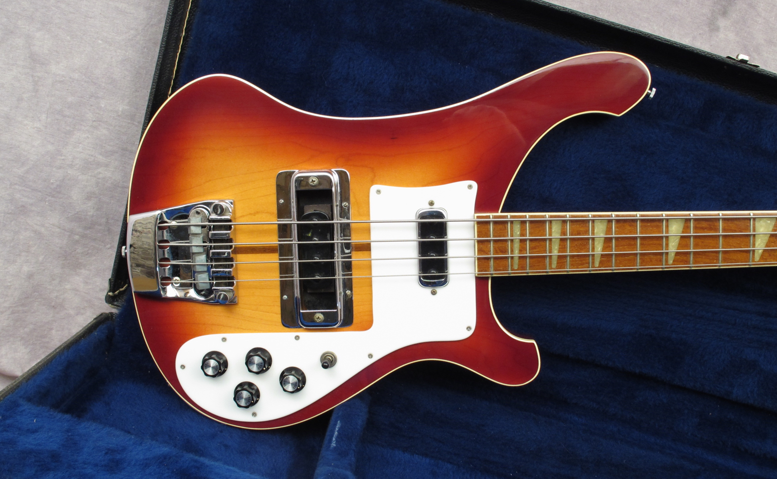 Rickenbacker 4001 1980 Fireglo Bass For Sale Andy Baxter Bass & Guitars Ltd