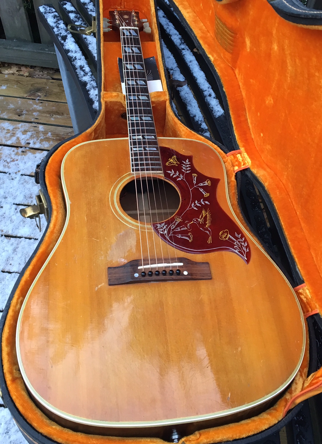 Gibson Hummingbird 1964 Natural Guitar For Sale Anders Anderson Guitars