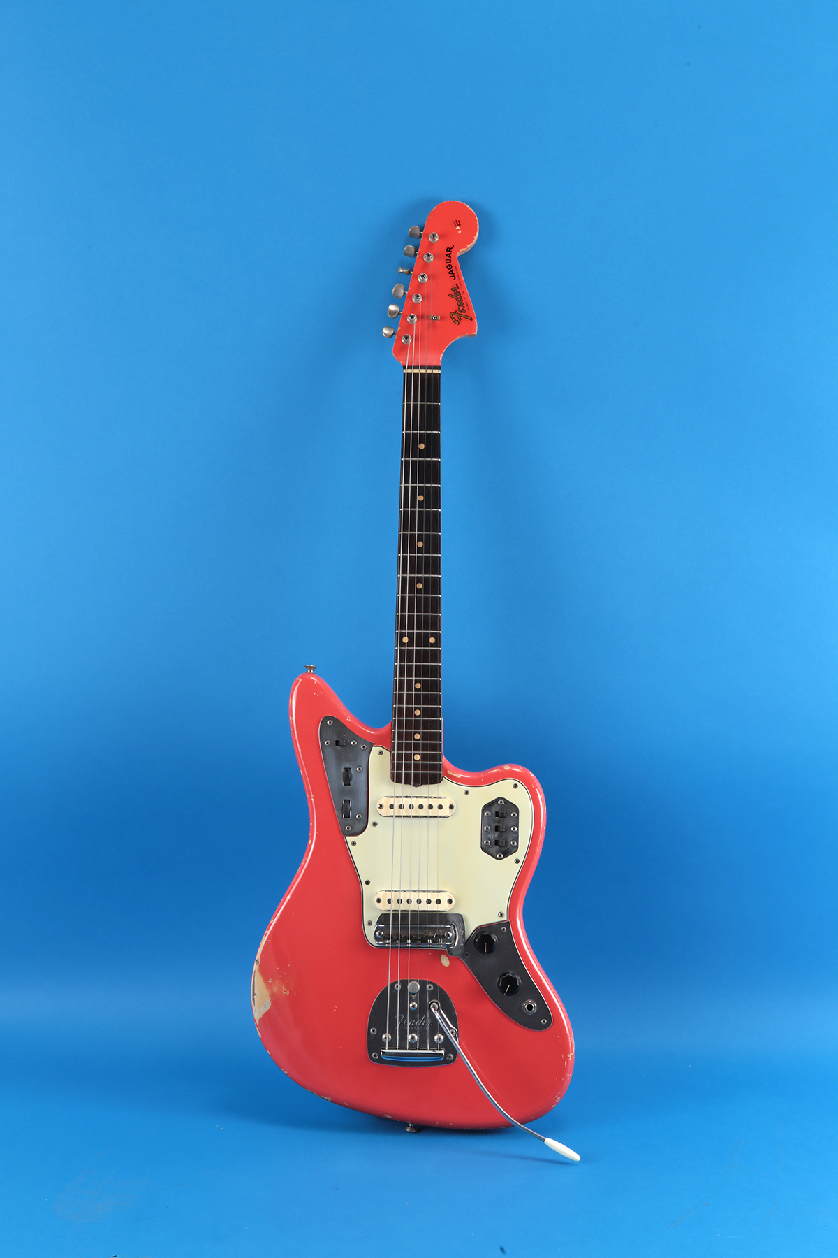 Fender Jaguar 1962 Fiesta Red Guitar For Sale Jay Rosen Music