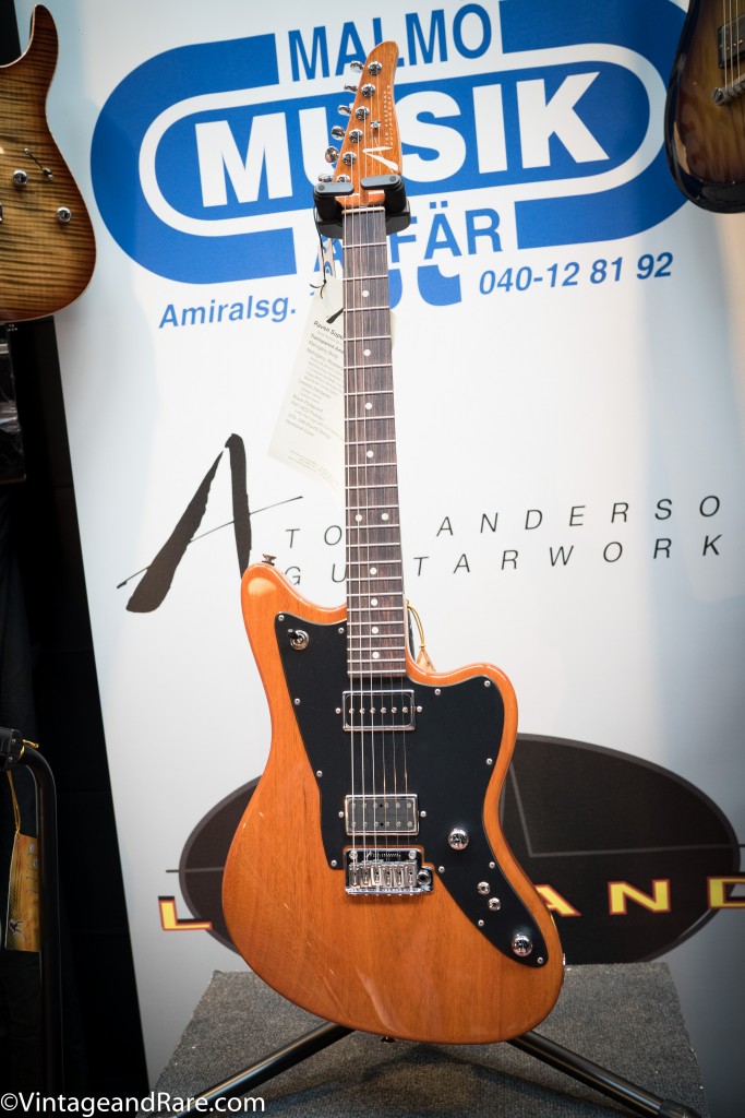 A Suhr JM on display from  Malmö Musikaffär.